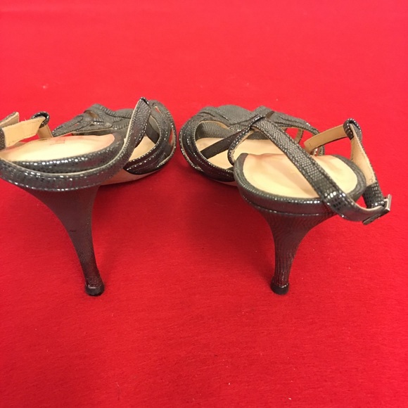 Kate Spade Metallic Strappy Sandals, 9M - Picture 2 of 5